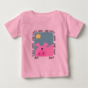 Le porc indique krouik-krouik des T-shirts et des