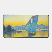 Le port au coucher du soleil, Signac (Recto)