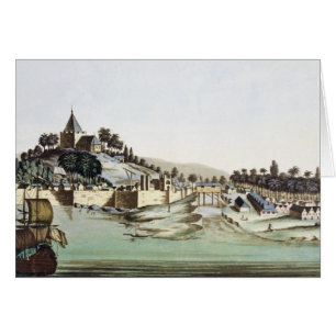 Le port et la ville du Malacca, Malaisie,