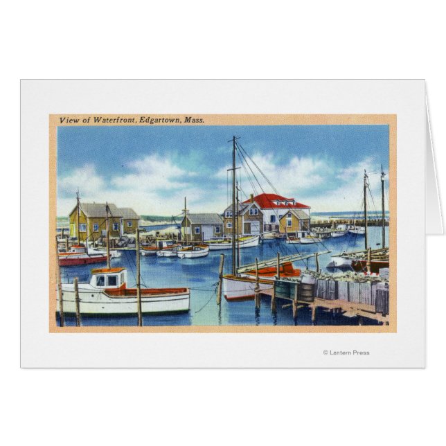 Le port sur le front de mer (Devant horizontal)