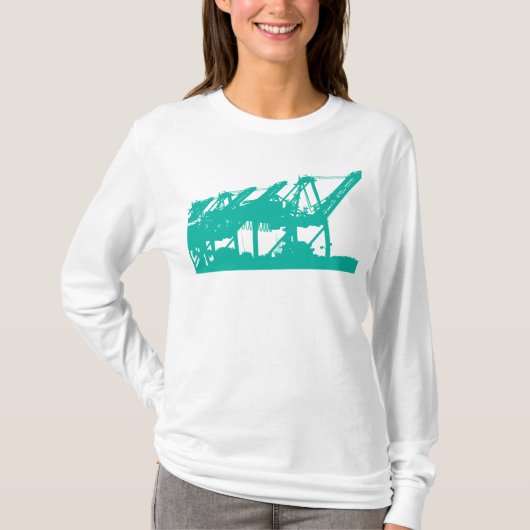 Le port tend le cou le sweat - shirt à capuche de (Devant)