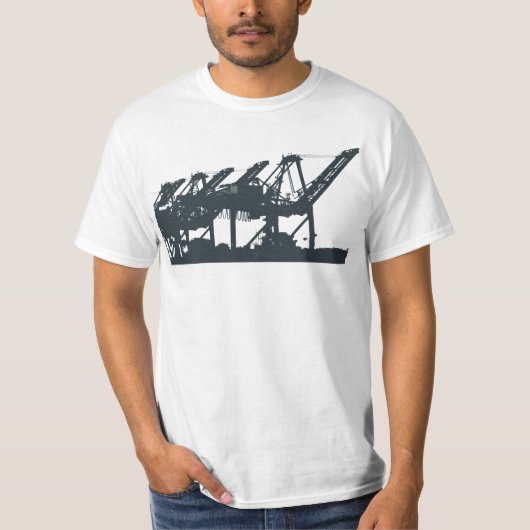 Le port tend le cou le T-shirt (Devant)