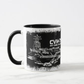 Le porte-avions Theodore Roosevelt Mug (Gauche)