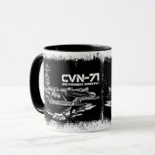 Le porte-avions Theodore Roosevelt Mug (Devant gauche)