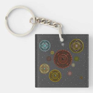 Le porte-clés acrylique Zodiaque