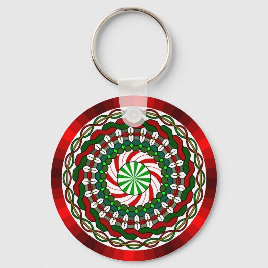 Le porte-clés des couleurs de Noël (Recto)