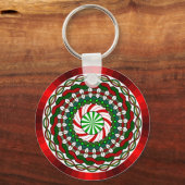 Le porte-clés des couleurs de Noël (Recto)
