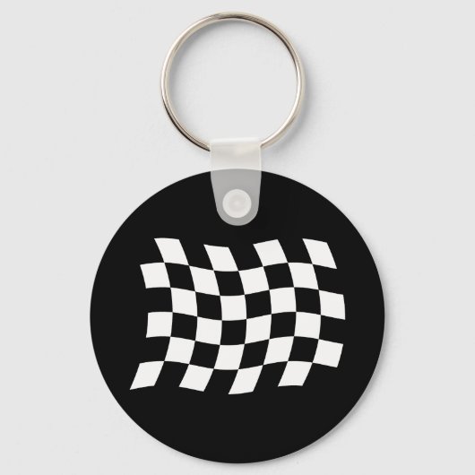 Le porte-clés Drapeau à damier (Recto)