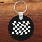 Le porte-clés Drapeau à damier (Recto)