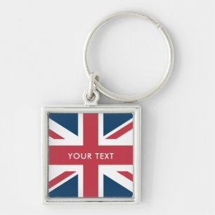 Le porte-clés du drapeau britannique Union Jack