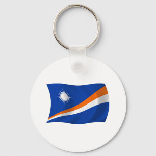 Le porte-clés du drapeau des îles Marshall