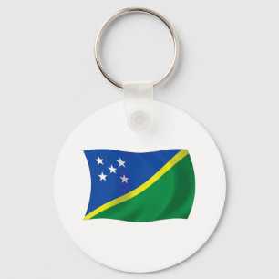 Le porte-clés du drapeau des Îles Salomon