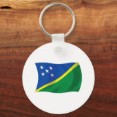 Le porte-clés du drapeau des Îles Salomon (Recto)