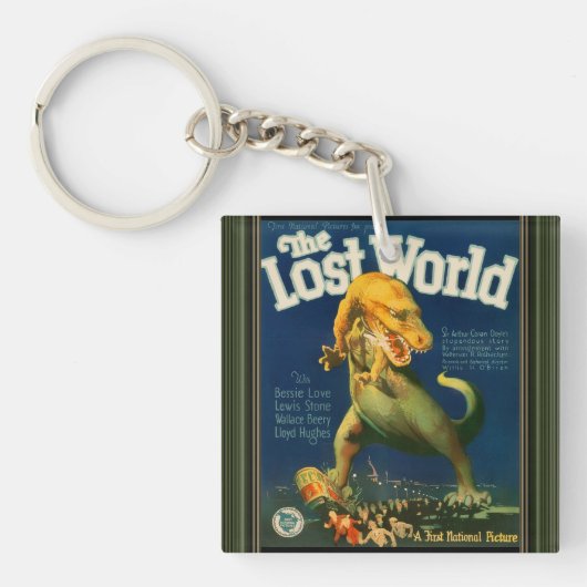 Le porte-clés Le Monde perdu (Devant)