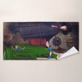 Le portrait Arnolfini, Jan van Eyck (Serviette de bain)