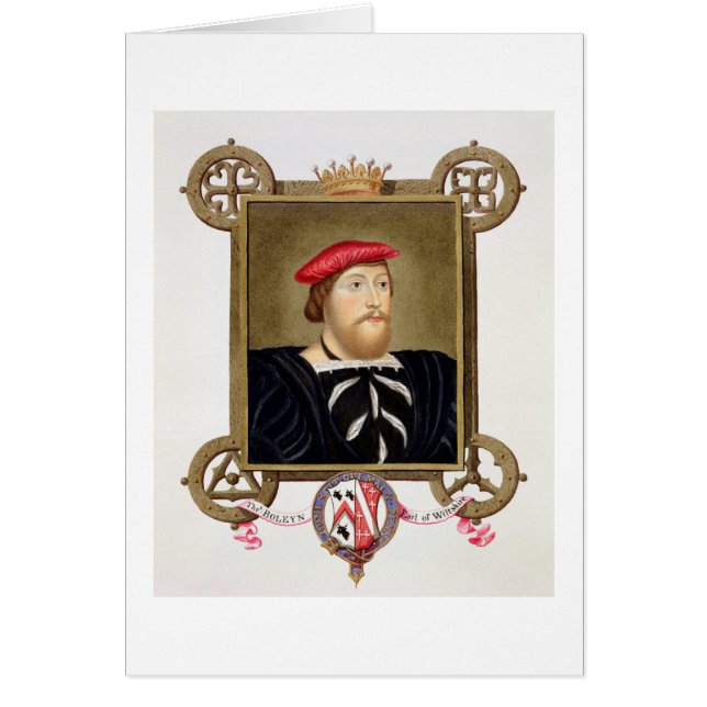 Le portrait de 1477-1539) comtes de Thomas Boleyn (Devant)