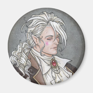Le Portrait Du Vampire Gotische Magneet