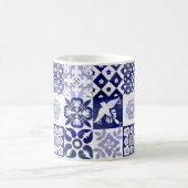 Le Portugais Azulejos couvre de tuiles la tasse (Centre)