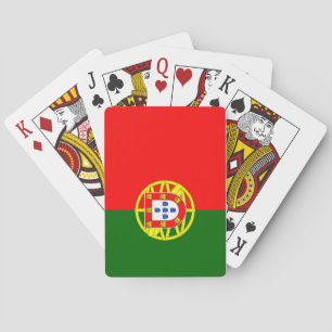 Le Portugal drapeau du Jeu de cartes
