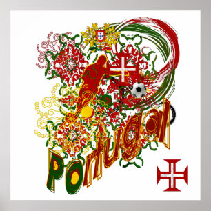 Le Portugal - Sélection Protuguesa Impression