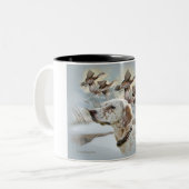 Le poseur anglais chasse la tasse (Devant gauche)