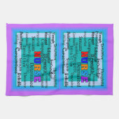 Le positif d'infirmière exprime la serviette de (Horizontal)