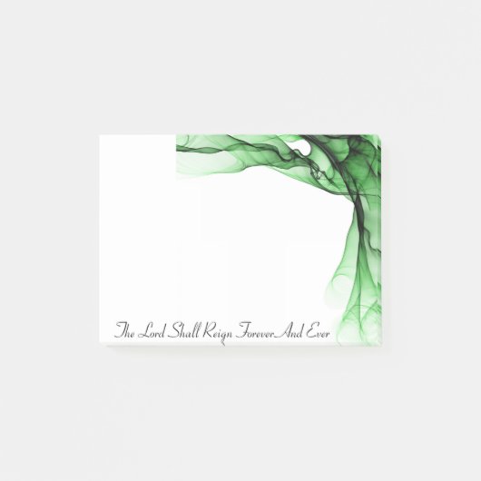 Le post-it de seigneur Shall Reign à tout jamais (Devant)
