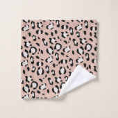 Le Poster de animal léopard Glam #12 (Gant de toilette)