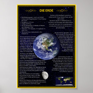 Le poster de la Terre pour l'astronomie scolaire