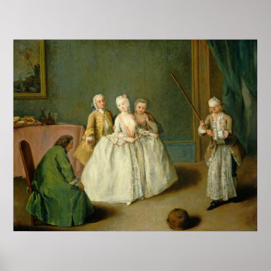 Le Pot de Cuisine - Pietro Longhi Affiche d'Art Fi (Devant)