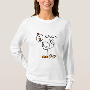 Le poulet indique le T-shirts et les cadeaux de