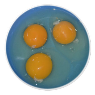 Le poulet libre de gamme Eggs le bouton en