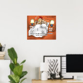 Le Poulet Ou L'Oeuf Est Venu 1Er ? Posters d'art a (Bureau à domicile)