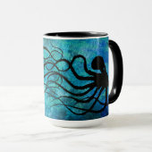 Le poulpe de Maranda sur l'Aqua - tasse combinée (Devant droit)