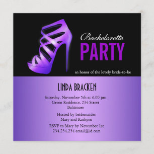 Le pourpre fascinant pompe la carte noire de