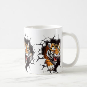 Le pouvoir de feu de la tigre Royal Luxury Mug