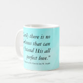 Le pouvoir de son amour Mug (Devant gauche)