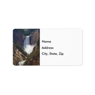 Le Pouvoir Des Étiquettes de adresse De Yellowston