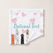 Le pouvoir des pattes (Gant de toilette)