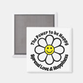 LE POUVOIR D'ÊTRE HEUREUX MAGNET (Recto/Verso)