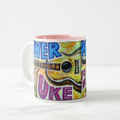 Le pouvoir sur la Mug du café Uke (Devant gauche)