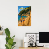 Le Pradet Poster (Thuiskantoor)
