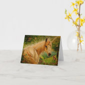 Le pré du miel - carte pour notes de licorne (Fleur jaune)