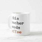 le prédicateur a besoin d'une tasse de café (Devant gauche)