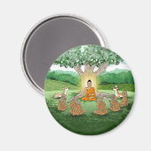 Le premier aimant d'enseignement du sermon de Boud (Recto/Verso)