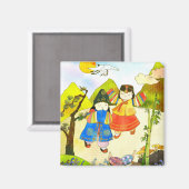 Le premier aimant pour bébé coréen (Recto/Verso)