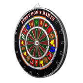 Le premier bas darde la cible (Devant droit)