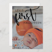 LE PREMIER CARTE PHOTO DE BÉBÉ (Devant / Derrière)