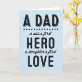 Le premier héros d'un fils, première carte de (Fleur jaune)