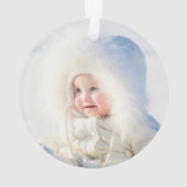 Le premier Noël du bébé botanique d'hiver vert (dos)